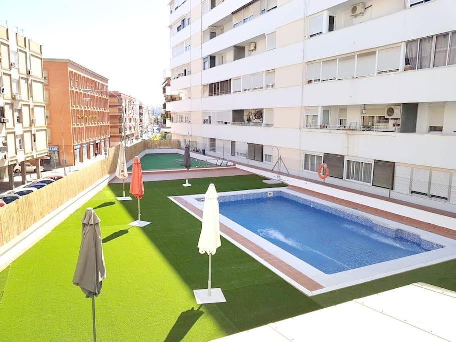 Triana, Lovely Flat+Pool Sevilla Exterior foto