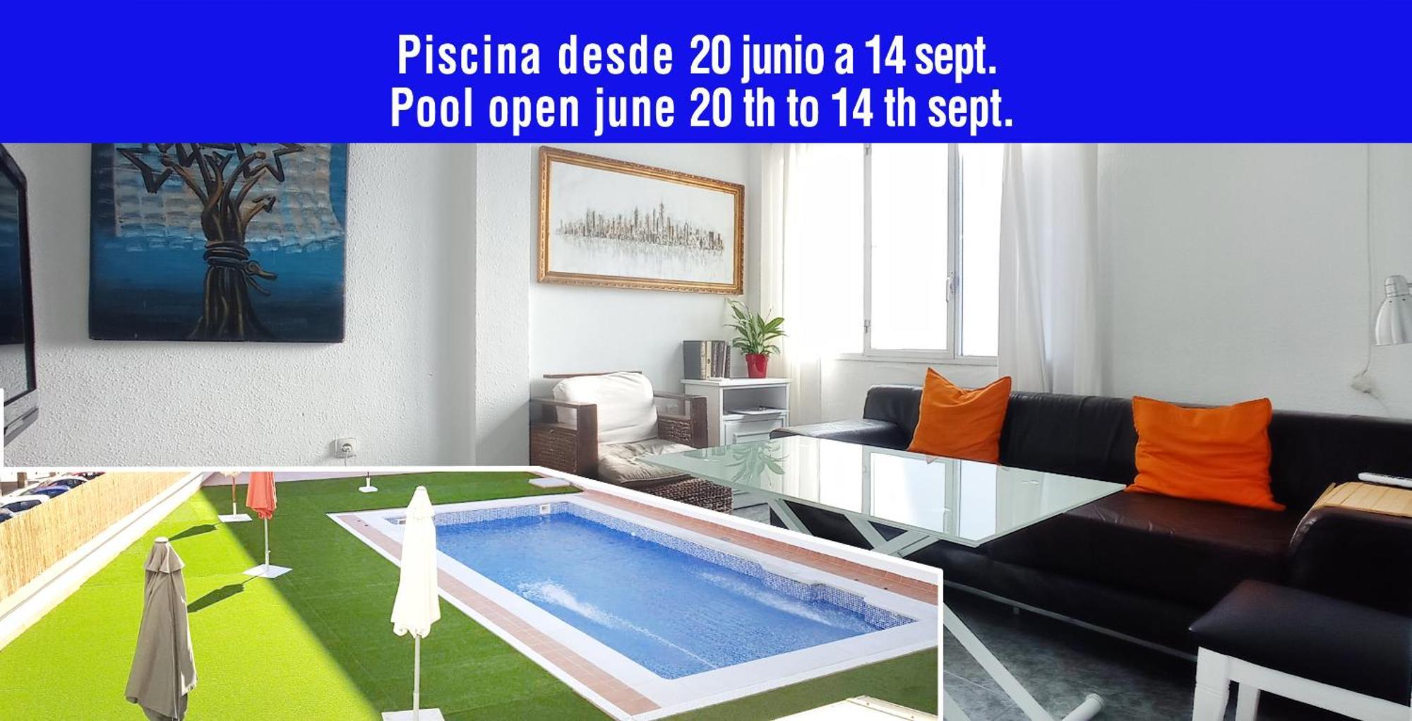 Triana, Lovely Flat+Pool Sevilla Exterior foto